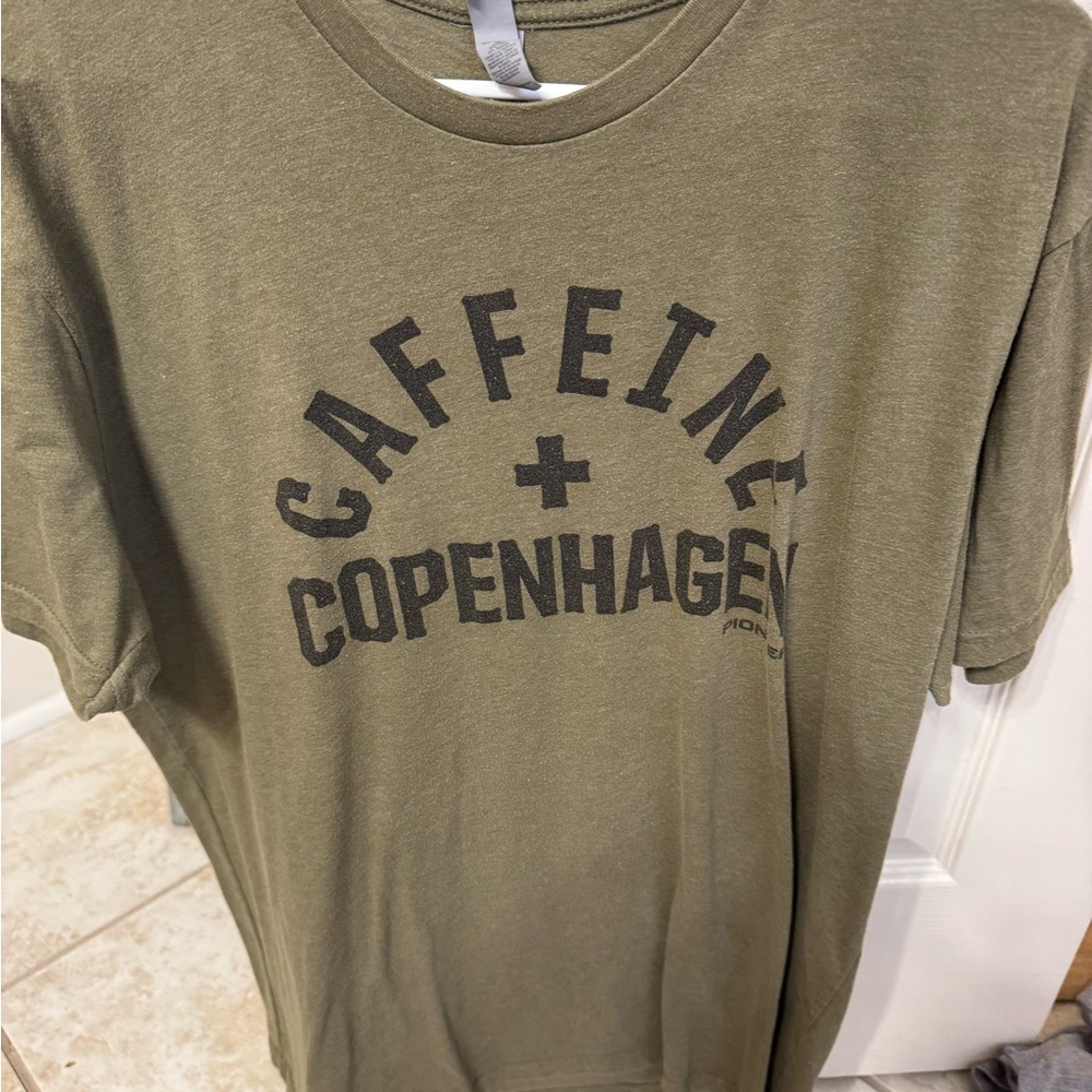 PIONEER Olive Green Graphic Tee